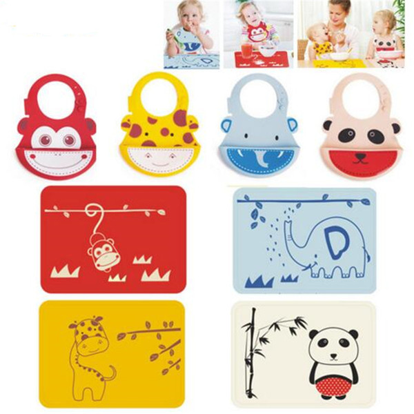 Cartoon Placemat Silicone Placemats Baby Kitchen Accessories Mats Utensil Mats Heat Resistent Silicone Placemat for Baby Tableware Mat