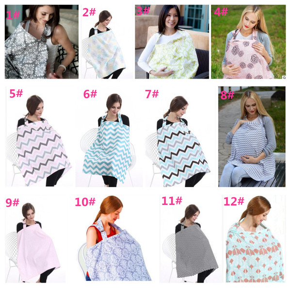 100*70cm Baby Cotton Nursing Cover Breastfeeding Cover Up Baby Swaddle Blanket Muslin Wrap Breastfeeding Cover 13 color