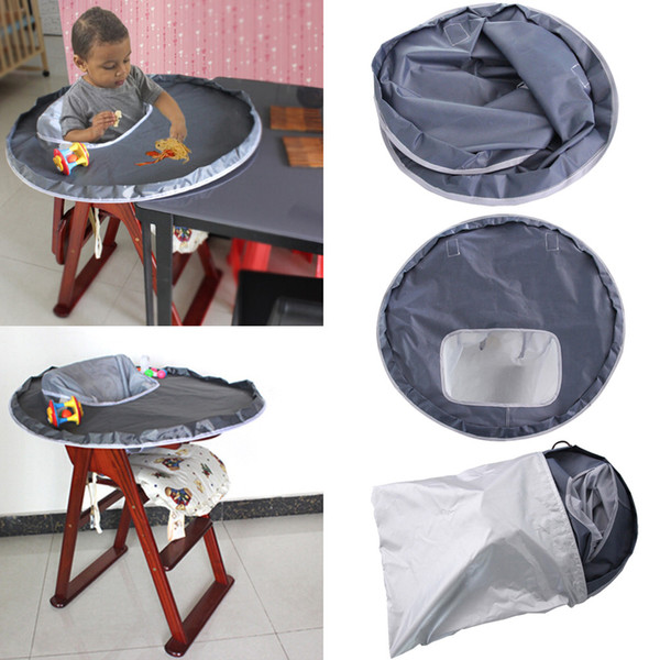 Baby Kids Placemats Waterproof Oxford Cloth Highchair Bumper Meal Pad Dish Table Protector Cover Home Kitchen Accessories