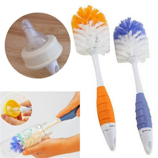 Brushes for bottles for cleaning baby feeding bottles for children