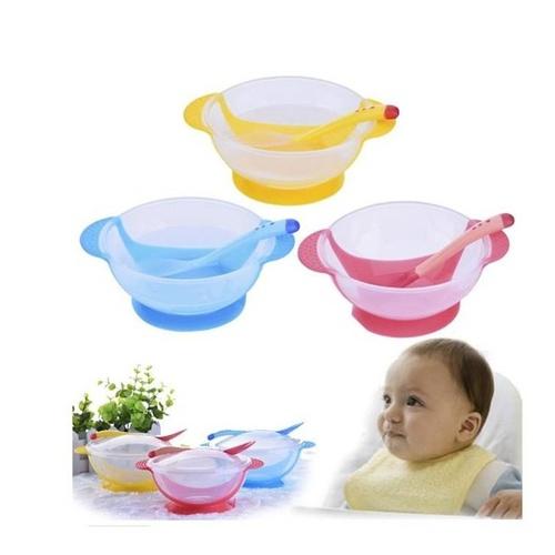 New Suction Baby Bowl Small Baby Kids Bowl Dishes Creative Non Spill Baby Bowls 3 colors