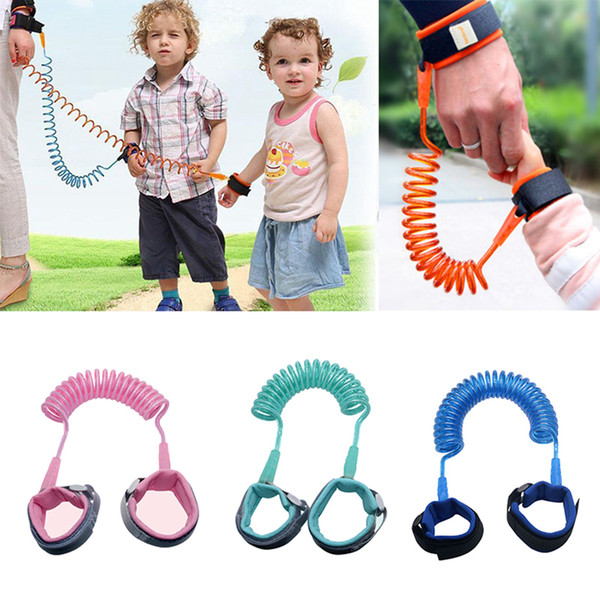 1.5m Child Anti Lost Strap Kids Safety Wristband Safety leashes Anti-lost Wrist Link Band Baby Walking Wings 4colos RRA1586