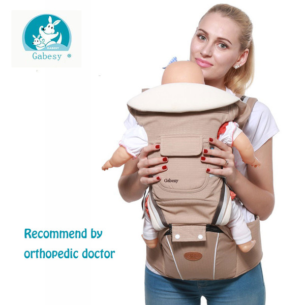 Gabesy Baby Carrier Ergonomic Carrier Backpack Hipseat for newborn and prevent o-type legs sling baby Kangaroos CJ191216