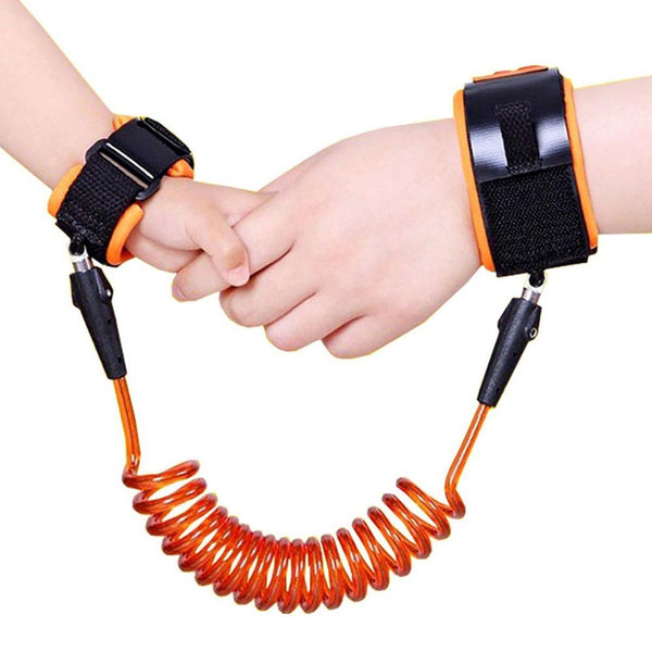 1.5M Kids Anti Lost Wrist Children Anti lost strap baby Safety Walking Strap Harness Wrist Link child Security Bracelet