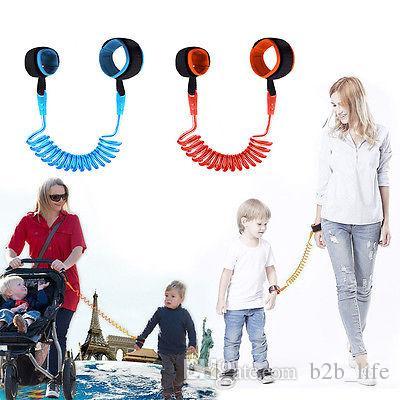 Children Anti Lost Strap 1.5M Kids Safety Wristband Wrist Link Toddler Harness Leash Strap Bracelet Baby Wrist Leash Walking Strap OOA6952