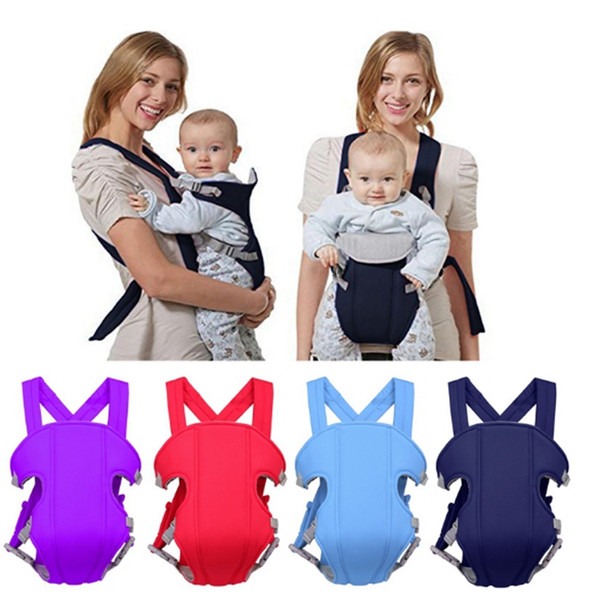 Baby Carrier Comfortable Sling Backpack Breathable Baby Waist Stool Solid Infant Slings Seats Outdoor Toddler Gear 6 Colors 30pcs YW4155