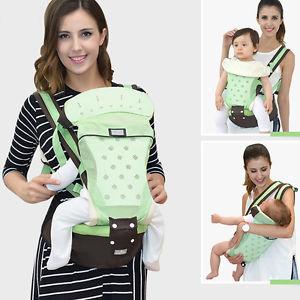 2018 Fashion Baby Carrier Ergonomic Infant Backpack Newborn Toddler Sling Hipseat Wrap new