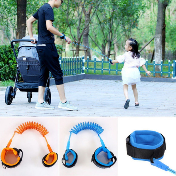 Child Wrist Leash Baby Safety Walking Harness Anti Lost Adjustable Traction Rope Reminder Toddler Wristband Walk Assistant belt GHS001