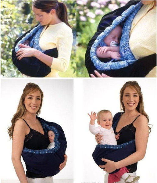 Hot sale Infant newborn Baby lattice carrier Sling wrap swaddling kids Nursing bag Pouch Newborn baby carrying strap