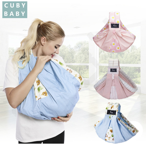 2019 CUBY hot Baby Sling print front carry Baby Wrap Cotton wrap Soft Nursing Newborns And Breastfeeding Ergonomics 30KG