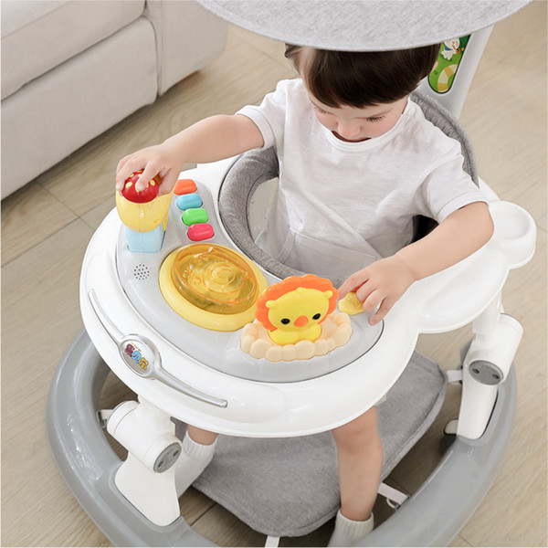 Baby Walker Anti-o-type Leg Multi-function Anti-rollover Male Baby Girl Child Push Can Sit Child Learning Walk