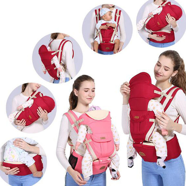 wholesale Newborn Carrier Backpack Slings Toddler Suspenders Breathable baby sling Multifunctional baby stool triple free shipping