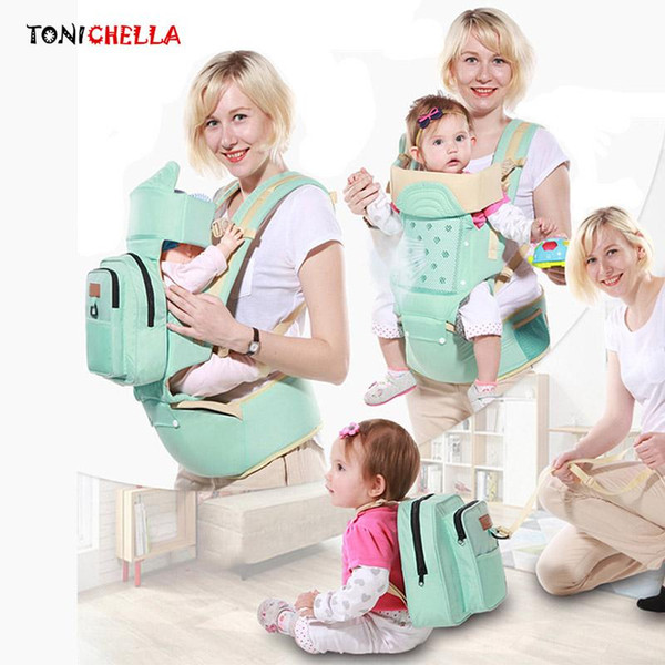 Baby Carrier Toddler Sling Infant Ergonomic Backpack Hip Seat Newborn Kids Pouch Wrap Kangaroo Carriers With Mummy Bags BB3031