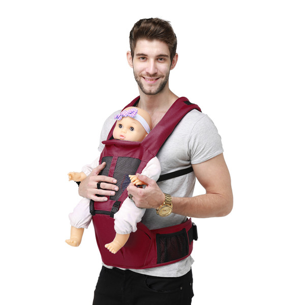 Baby carrier with hip seat for 0-36 months infant toddler baby hip seat carrier breathable all seasons waist stool strap 4 colors