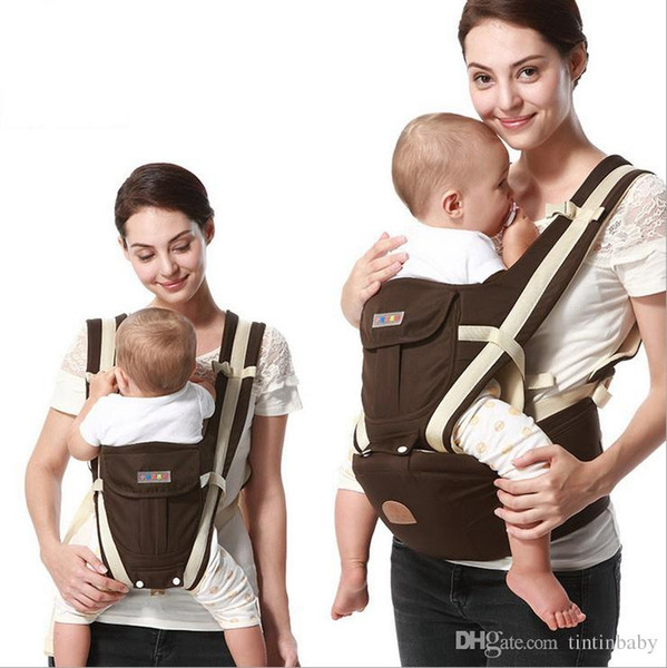 2017 New ergonomic backpack baby carrier multifunction breathable Infant carrier backpacks carriage toddler sling wrap suspenders + seat