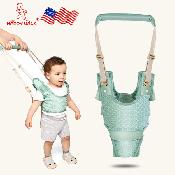 Baby Walker Toddler Walking Assistant Handheld Stand Up and Walking Learning Belt Kids Safety Breathable Walking Harness for Baby 6-36Months