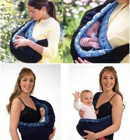 GOOD BABY TODDLER NEWBORN CRADLE POUCH RING SLING CARRIER STRETCH WRAP FRONT BAG