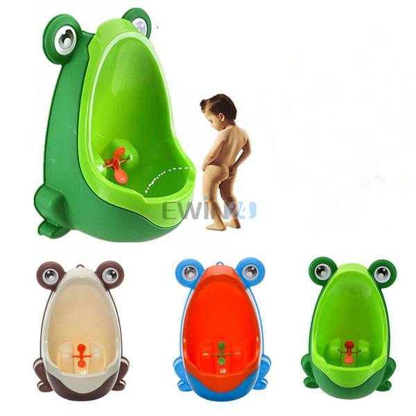 Hot Selling! Frog Children Potty Toilet Training Kids Urinal For Boys Pee Trainer Portable Wall-hung Type