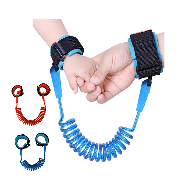 Kids safety wristband anti-lost Wrist Link Baby Toddler Harness Leash Strap Anti Lost bracelet Adjustable Leashes Children walk