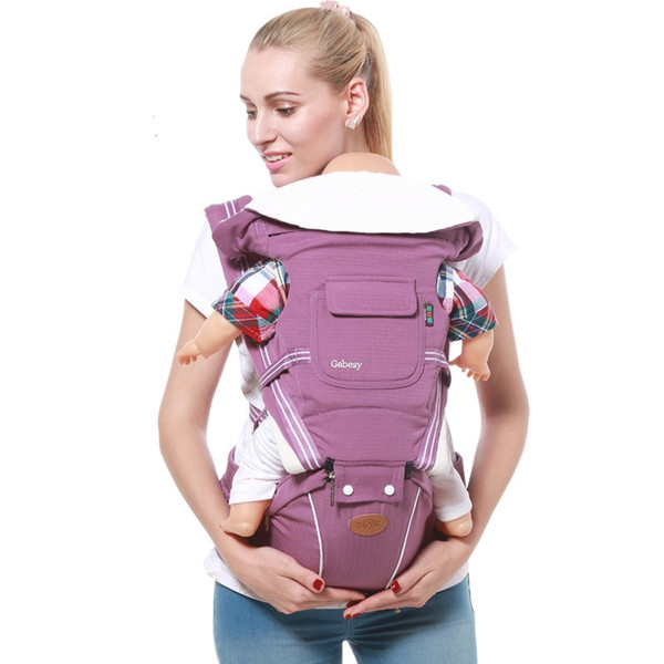 Gabesy luxury 9 in 1 Baby Carrier Ergonomic Carrier Backpack Hipseat for newborn and prevent o-type legs sling baby Kangaroos