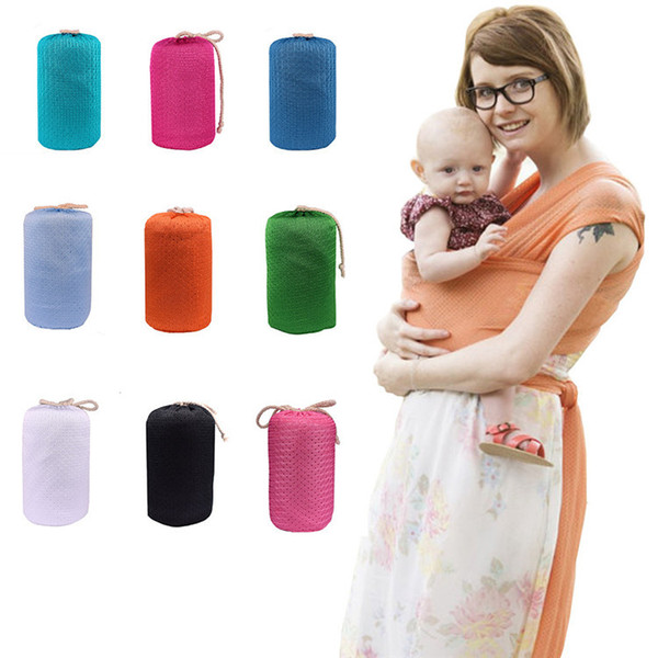 Multifunctional Baby Sling Stretchy baby Wrap Carrier Backpack Bag Water Sling Infant Breastfeed Sling Baby kids Breastfeeding Hipseat IB334