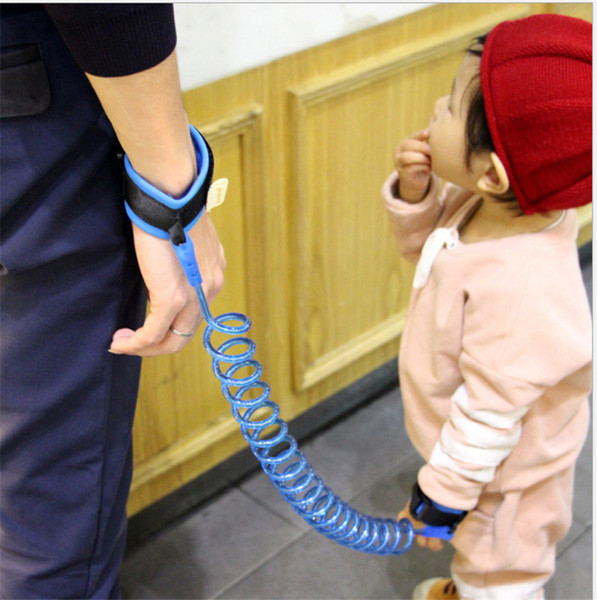 2017 Child Anti Lost strap Kids Safety Wristband Safety leashes Anti-lost Wrist Link Band Baby Toddler Strap Adjustable Braclet OTH519