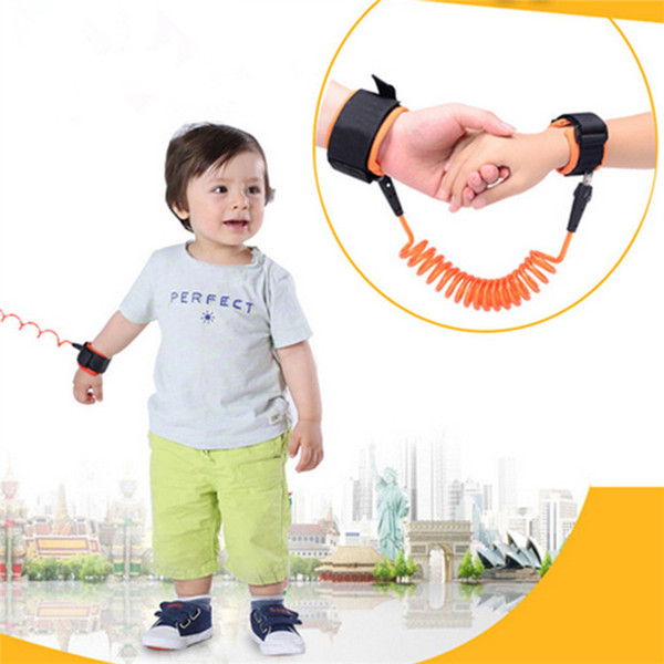 Baby Safety Anti-lost Strap Harness Toddler Leash Anti Lost Wrist Link Kids Traction Rope Bracelet Children Safety rope Rotate strap IA556