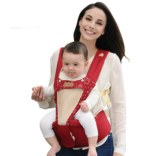 Breathable Multifunctional Front Facing Baby Carrier Infant Baby Sling Backpack Pouch Wrap Accessories