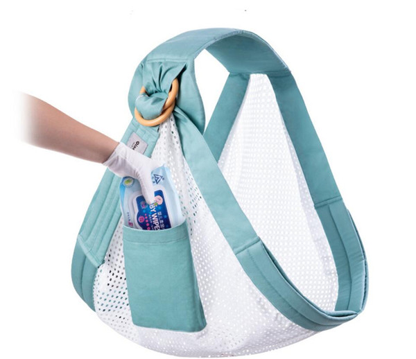 2019 new baby sling with newborn straps front hug baby sling four seasons multi-functional newborn child's cross-holding strap