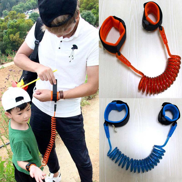 2 styles Children Anti lost strap Child kids safety anti lost wrist link 1.5m outdoor parent baby leash band baby toddler harness C2