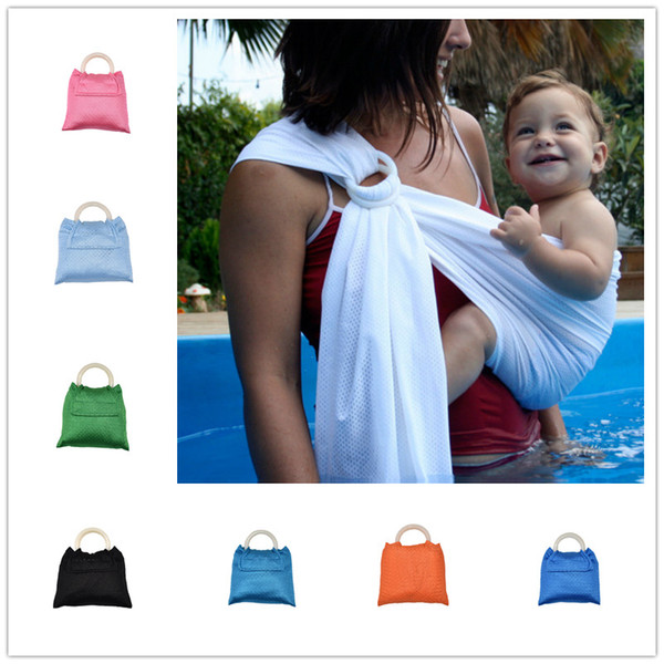 9colors Baby mesh water Sling 198x75cm infants summer dabble Breastfeeding Sling playing with water wrap Carrier baby slings