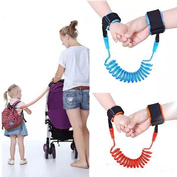 Children Anti Lost strap Kids Safety Wristband Wrist Link Toddler Harness Leash Strap Bracelet baby Wrist Leash Walking 1.5M YYA193