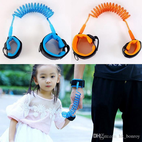 1.5m 2.5m Adjustable Kids Safety Anti-lost Wrist Link Band Children Bracelet Wristband Baby Toddler Harness Leash Strap