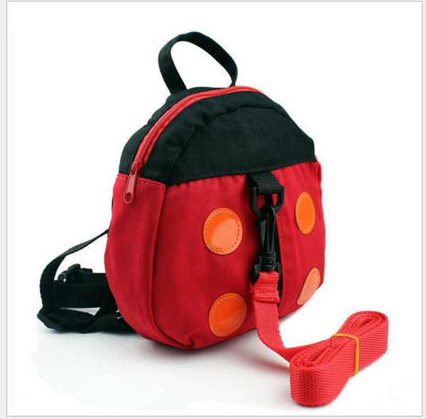 Baby Kid Keeper Safety Harness Toddler Walking Safety Harness Anti-lost Backpack Leash Bag Strap Rein Bat Ladybug Bag