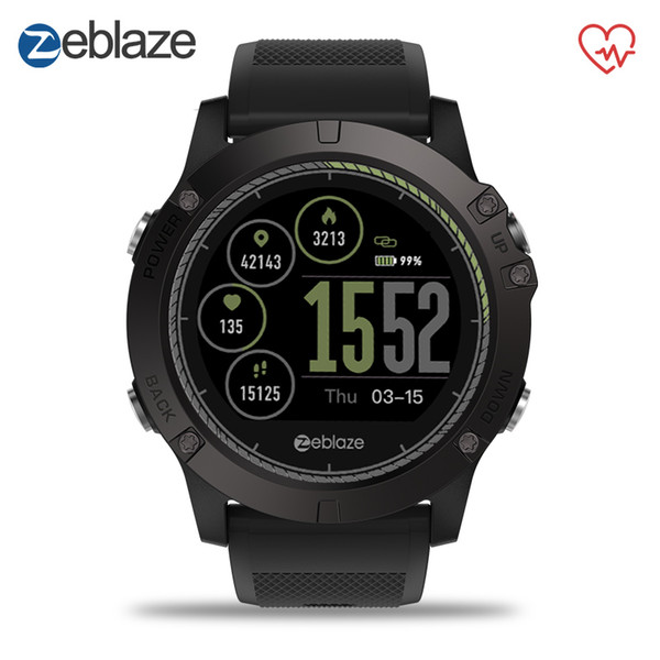 Zeblaze Vibe 3 Hr Sport Bluetooth Smart Watch Heart Rate Monitor Pedometer Smartwatch Digital Wrist Watch Men For Ios Android J190522