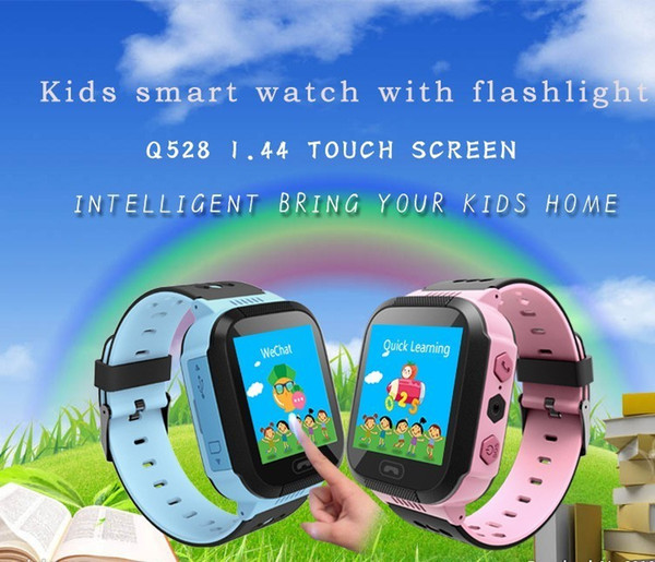 Kids Gps Tracker Smart Watch Sos Call Location Recorder Alarm Anti-lost Sensor Children School Boy Girl Watches Electronic Q528 J190524