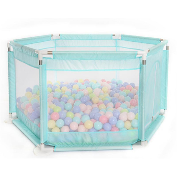 Children's Hexagonal Playpen Playard Toys Washable Ocean Ball Pool Set For Babies/Toddler/Newborn/Infant Safe Crawling