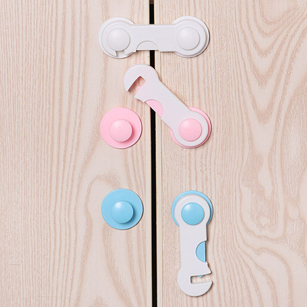 5pcs/lot Multi-function Child Baby Safety Lock Cupboard Cabinet Door Drawer Safety Locks Children Security Protector