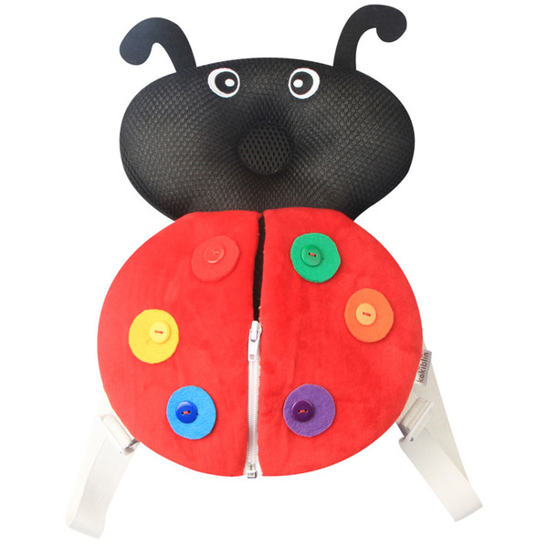 Hot Sale Baby Animal Fancy Baby Ladybird Toddlers Head Protector for fall back breathable baby head protector pad on hot sale