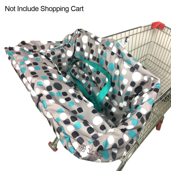 For Baby Durable High Chair Cover Mat Seat Cover Foldable Non-Slip For Shopping Cart Polyester Multifunctions