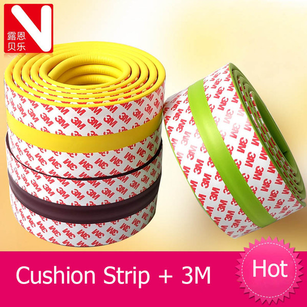 Wholesale- Infants and children baby bumper strip thick anti-collision edging Cushion strip nursery corner protectors Child Safety Products