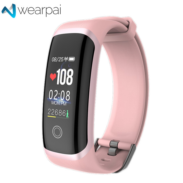 Wearpai Fitness Tracker M4 Blood Pressure Smart Bracelet Heart Rate Monitor Sport Smartwatch For Men And Women Waterproof Ip67 J190521