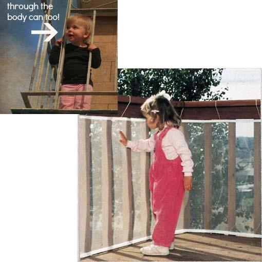 Home application protective net for Baby kids prevent falls 300x77cm stairs protective screening