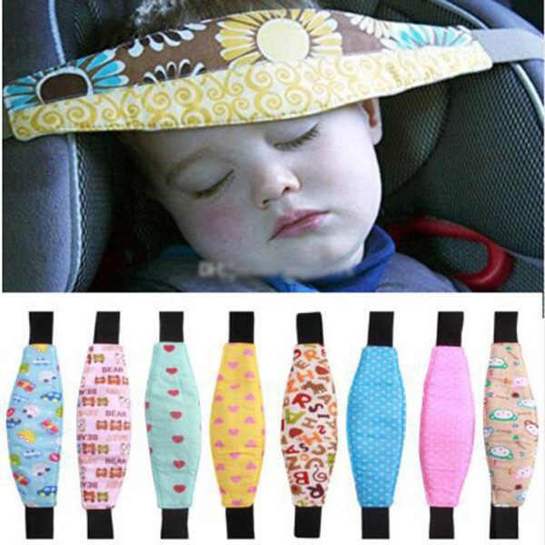 2020 Infant Head Safety Belt Children Adjustable Nap Sleep Holder Belt Car Seat Fixing Band Strap Baby Carriage Bed Protective Belt C898