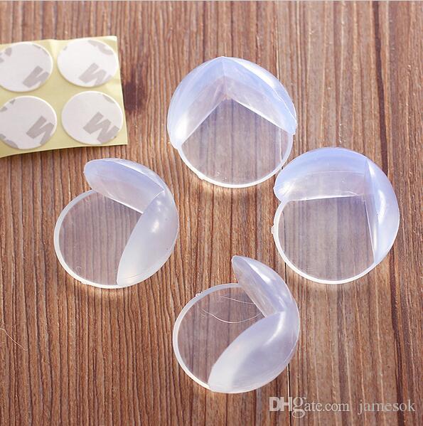 Transparent baby Anti collision Angle PVC Soft Spherical Thickening Furniture Corner Smile Children Safety Corners b825