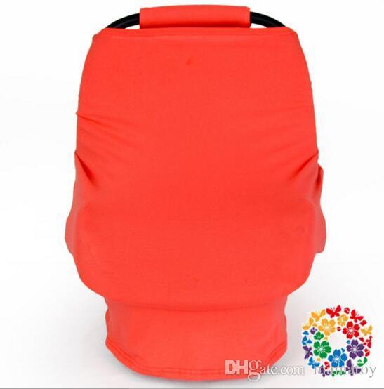 Baby Nursing Cover Breastfeeding Cover Red Safety Seat Car Privacy Cover Scarf +kids cap+protective sleeve 3pcs /set