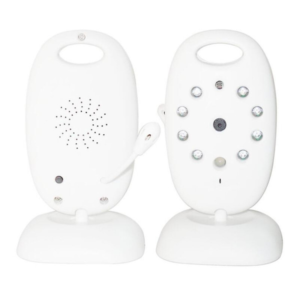 Newest Wireless Baby Monitor Way Talk Night Vision IR Nanny Babyfoon Baby Camera with Music Temperature 2.0 inch Color Screen VB601 DHL