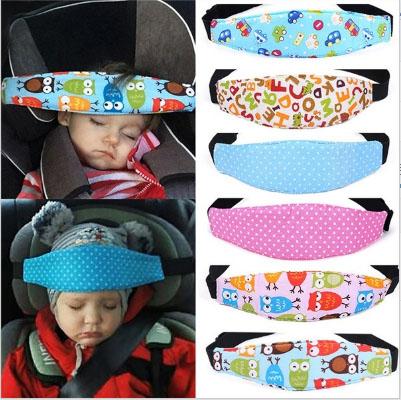 12 Colors Car Adjustable Safety Seat Sleep Positioner Head Support Pram Stroller Fastening Belt Infants Baby