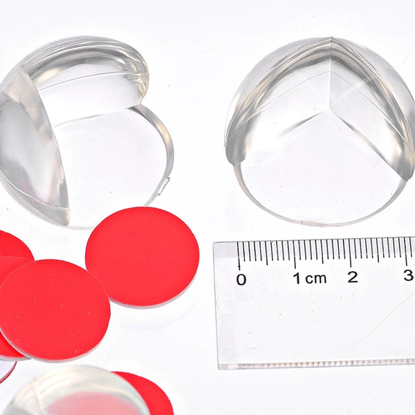 4pcs Baby Safety Right Angle Shape Transparent Protector Cover Table Corner Guards Children Protection Furnitures Edge Corner Guards KD6005