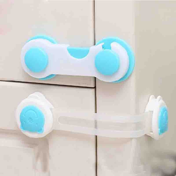 Multi-function Child Safety Lock Refrigerator Toilet Kids Drawer Lock Adhesive Door Cupboard Cabinet Lock Baby Locks